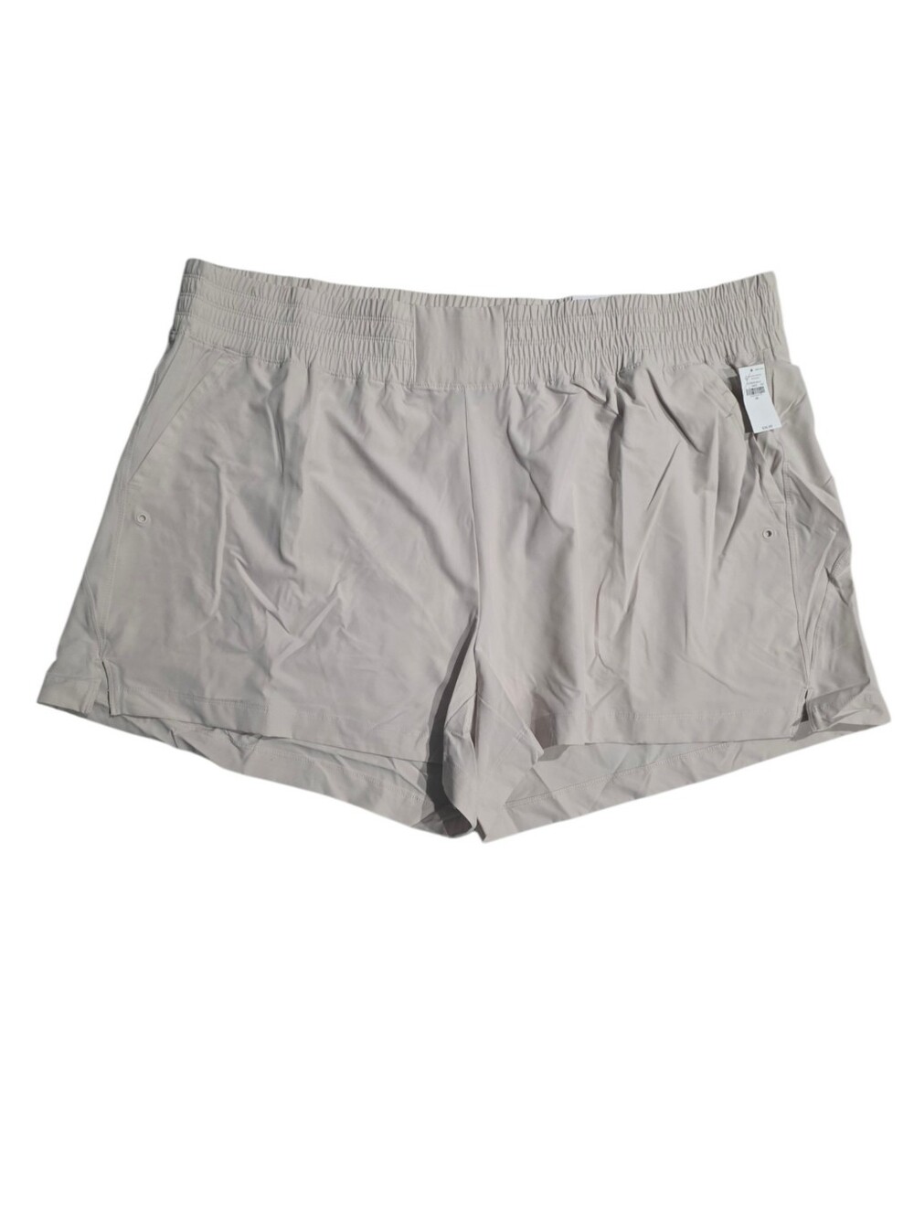 Old Navy Plus Size Athletic Shorts in Light Beige